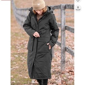 Warm Felix Bühler Hooded Functional Long Parka Navy size M